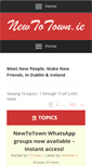 Mobile Screenshot of newtotown.ie